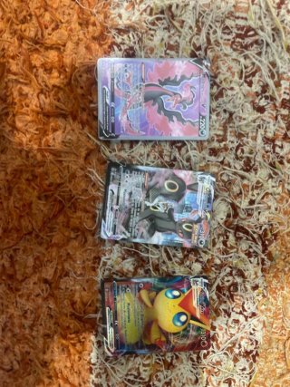 Cartas Pokémon Variadas Cambio por el álbum