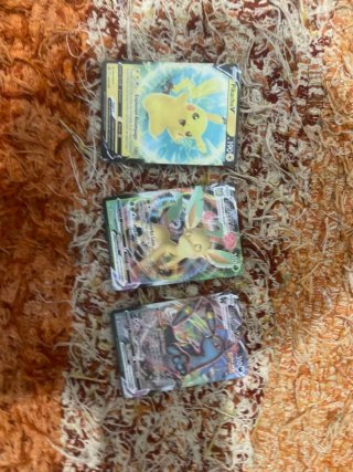 Cartas Pokémon Variadas Cambio por el álbum