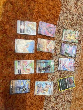 Cartas Pokémon Variadas Cambio por el álbum