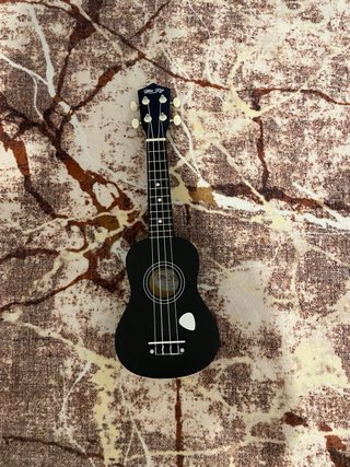 Ukelele Negro con Funda