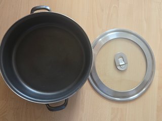 Sartén Parrilla Negra con Mango Madera