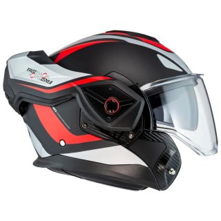 Casco Modular NZI Fastback DUO Summum Negro Rojo
