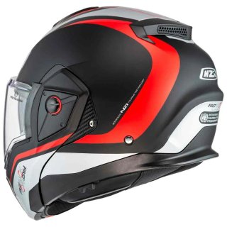 Casco Modular NZI Fastback DUO Summum Negro Rojo