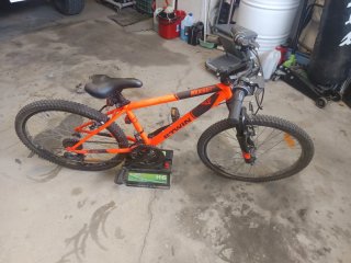 Bicicleta Btwin Rockrider 20 Naranja