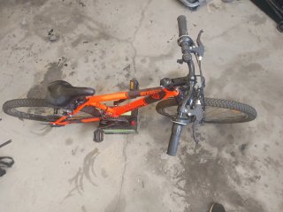 Bicicleta Btwin Rockrider 20 Naranja