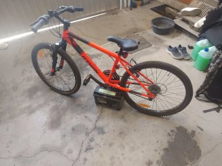 Bicicleta Btwin Rockrider 20 Naranja