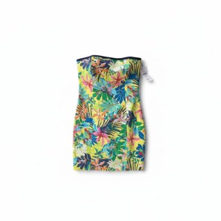 Zara TRF Vestito Floreale Multicolore
