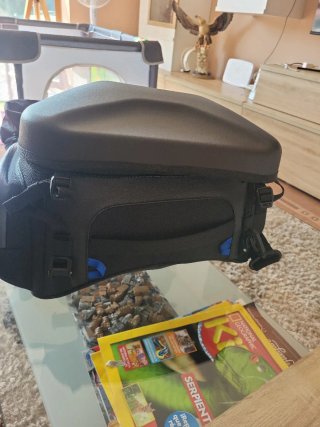 Bolsa Trasera Moto Yamaha Negra