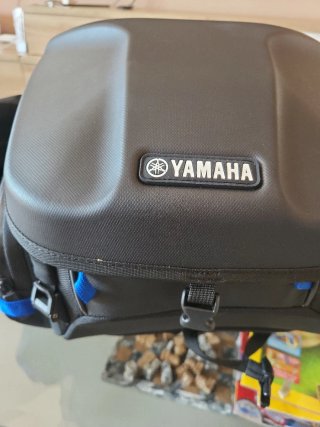 Bolsa Trasera Moto Yamaha Negra