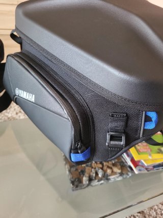 Bolsa Trasera Moto Yamaha Negra