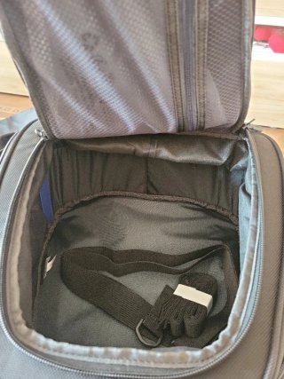 Bolsa Trasera Moto Yamaha Negra