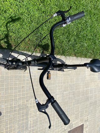 Bicicleta plegable B'TWIN tilt 720 black edition