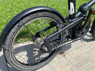 Bicicleta plegable B'TWIN tilt 720 black edition