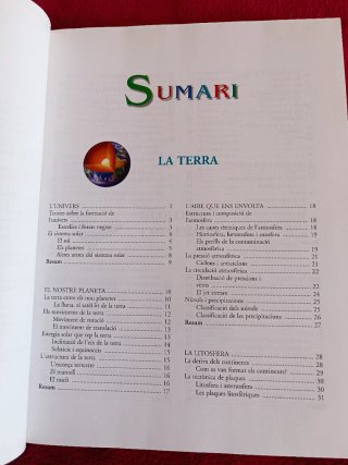L'univers i la terra