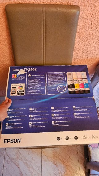 Impresora Epson Ecotank ET-2862 Negra. Con WI-FI