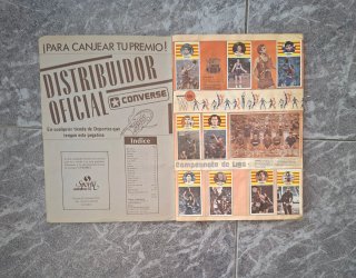 Álbum Baloncesto Liga 1986-1987 completo