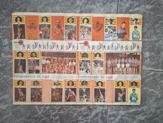 Álbum Baloncesto Liga 1986-1987 completo