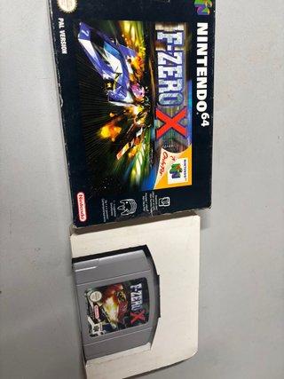 F-Zero X Nintendo 64 PAL Version