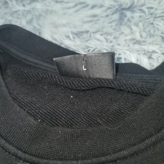 Sudadera Karl Lagerfeld Negra con Rayas Azules