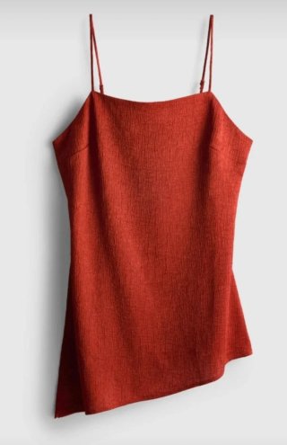 Vestido texturizado con abertura lateral- NUEVO