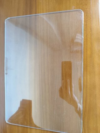 Funda para Mac Air 13,6 pulgadas. Transparente.
