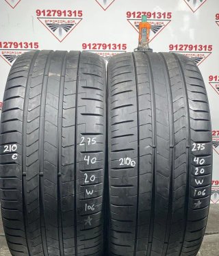 275 40 20 W PIRELLI RUEDA AL 90% VIDA UTIL