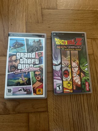 Juegos PSP: Grand Theft Auto & Dragon Ball Z