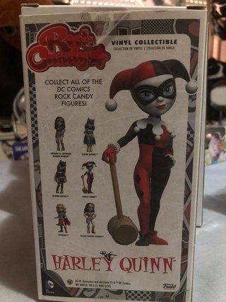 Figura Harley Quinn Rock Candy Funko (Caja)