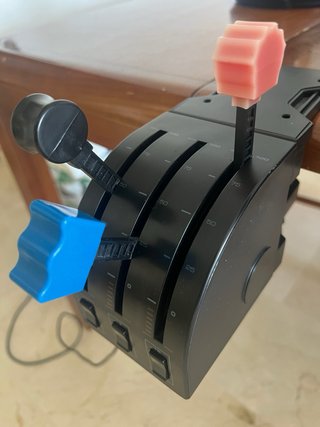 Flight Yoke System Cuadrante Acelerador Logitech.