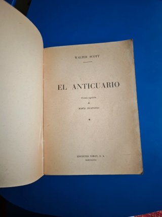El anticuario - Walter Scott