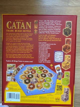 Juego de mesa Catan (Inglés) - Completo