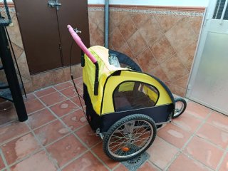 Carro deportivo para 2 niños