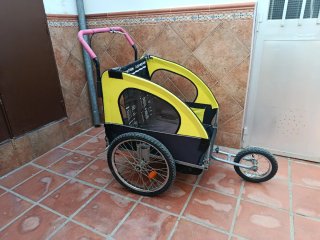 Carro deportivo para 2 niños