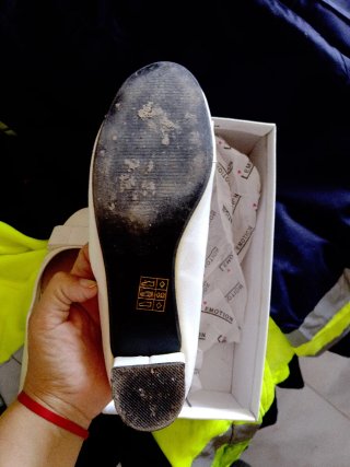 Zapatos de fiesta blancos talla 40