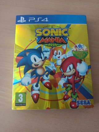 🇪🇦Sonic Mania Plus PS4 PS5+ manual