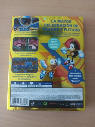 🇪🇦Sonic Mania Plus PS4 PS5+ manual