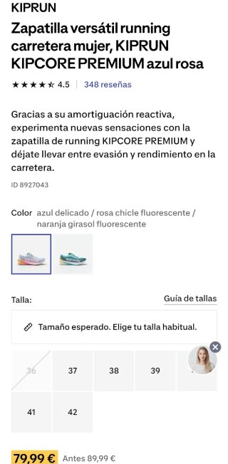 Zapatillas Kipcore Premium t.40 nuevas a estrenar