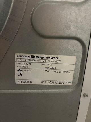 Secadora Siemens C6