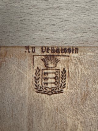 Pareja Mesitas Francesas Antiguas firmadas