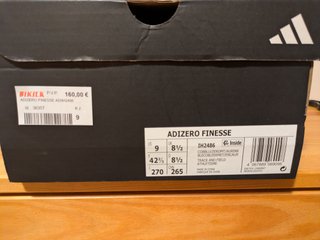 Zapatillas Adidas Adizero Finesse 42 2/3