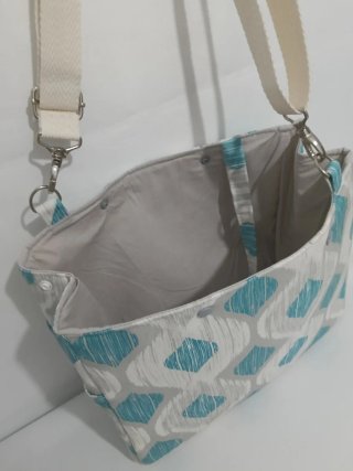 Bolso bandolera estampado