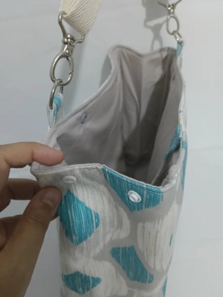 Bolso bandolera estampado