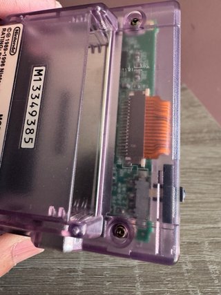 Game Boy Pocket Morado Transparente como nueva