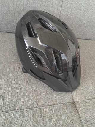 Casco Bici Rockrider Negro