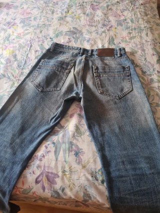 Pantalón vaquero azul de hombre