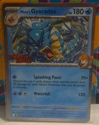 Misty's Gyarados (xDRI 049) - Carta Pokémon