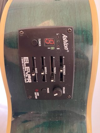 Guitarra Acústica Ashton Verde