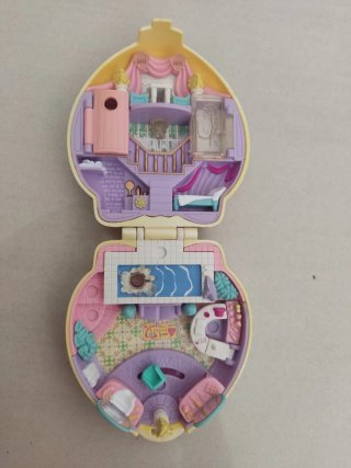 Set Polly Pocket Stylin' Salon Happenin' Hair 1995