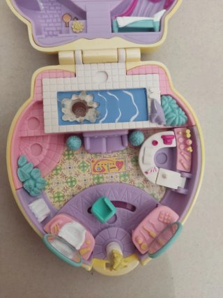 Set Polly Pocket Stylin' Salon Happenin' Hair 1995