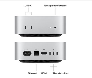 Mac mini 2024 256Gb/16GB M4 10 núcleos